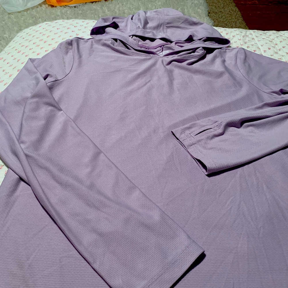 Active Wear lightweight hoodie-purple